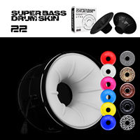 JBK Super Bass Drum Accessories Enhancer Bass Drums Quickly Enhance Low Frequencies Professional Drum Kits