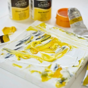 Winsor & <span class=keywords><strong>Newton</strong></span> Professional Galeria - Gel de Textura de Lava Negra para <span class=keywords><strong>Pintura</strong></span> Acrílica Fluida sobre Lienzo y Papel - Product Image 3