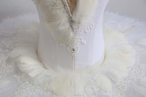 100% fatto a mano bianco floreale cigno lago bambini gonfio soffice <span class=keywords><strong>ragazze</strong></span> adulte costumi di danza professionale Tutu di balletto per <span class=keywords><strong>ragazze</strong></span> - Product Image 4