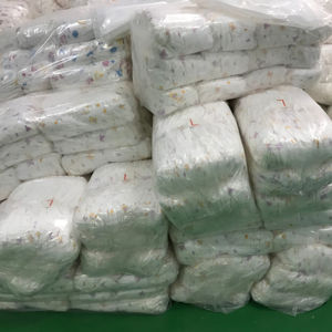 Tã Em Bé Nhà Máy Loại B Dùng Một Lần Tã Em Bé Trong Bales Loại A Chất Lượng Cao - Product Image 1