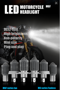 Bombilla LED para Motocicleta MOTO H4, 3000LM, 6000K, Refrigeración por Ventilador de Aluminio, Súper Brillante, Fácil de Instalar, Alta Relación Calidad-Precio - Product Image 3