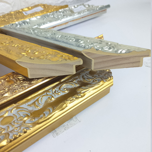 Bán Sỉ Tranh Sơn Dầu Cổ Khung Gỗ Phong Cách Baroque Khung Tranh Gỗ Vải Bố Đúc - Product Image 4