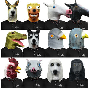 Máscaras de Animales de Látex Divertidas en Varios Estilos, Realistas, para Fiestas de Halloween, Cosplay, Carnaval, Venta al Por Mayor, Personalizadas - Product Image 6