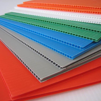 Huiyuan Fabricant Vente en gros 2mm PP Feuilles de plastique ondulé 4x8 Feuille pour la construction