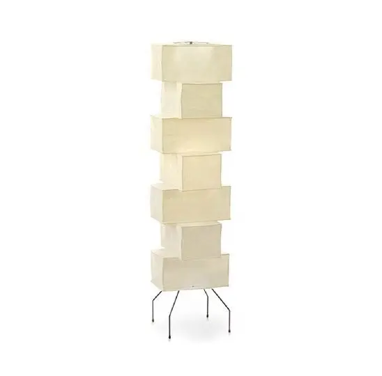 Japanese Art design paper lantern E27 bulb plug hotel living room white rice paper Floor lamp