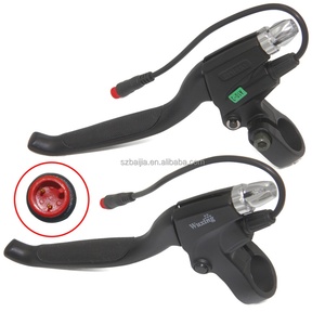 Palanca de Freno Negra de Aleación de Aluminio, Palancas de Embrague de Repuesto para Patinete Eléctrico KUGOO M4 PRO, Accesorios y Piezas - Product Image 2