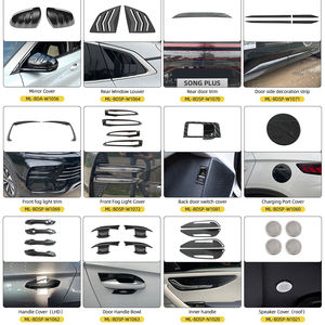 YDG Sealion 6 2024 grosir baru tiba plastik eksterior segel U Aksesori eksterior mobil dekorasi untuk BYD Song Plus juara - Product Image 4