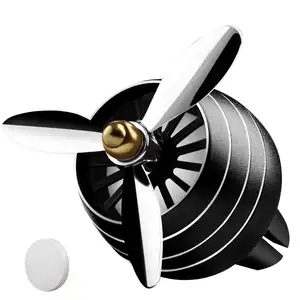 Auto Airconditioning Uitlaat Aromatherapie Luchtmacht Propeller Ventilatieklem Etherische Olie Parfum Diffuser Auto Interieur Decoraties