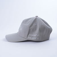 Topi Baseball tidak terstruktur topi Snapback 5 Panel kustom topi Golf logo kustom warna kontras