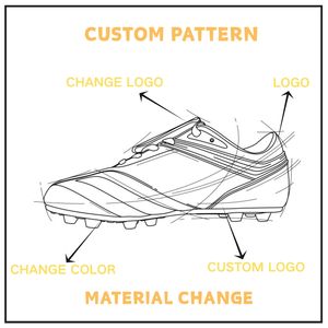 <span class=keywords><strong>Scarpe</strong></span> da Calcio Professionali Traspiranti Personalizzate OEM, <span class=keywords><strong>Tacchetti</strong></span> da Calcio a Profilo Basso per Erba Sintetica - Product Image 3