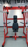 Équipement de musculation professionnel à charge libre pour salle de sport, machine d'entraînement de force ISO-Lateral pour la musculation