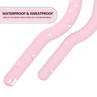 LADYGLOW Home Gym Fitness Yoga Pilates Accessoires d'entraînement Barre d'haltères antidérapante Poutre de Pilates pondérée en silicone