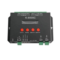Controlador LED de Píxeles Direccionables K-8000C con Bluetooth, Software LEDEdit, Programable por Tarjeta SD, DMX512 2811 2812 RGB RGBW