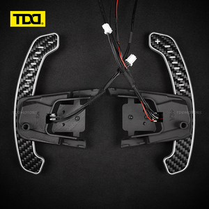 Palettes de changement de vitesse magnétiques en fibre de carbone TDD LED pour VW Volkswagen Golf MK7 MK7.5 Golf R Scirocco - Product Image 2