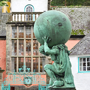 Ife-ize odern utdoor arden, ecor, ronze, etal - Product Image 6