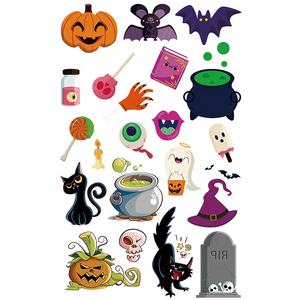 สติกเกอร์รอยสักเรืองแสงในคืนวันคริสต์มาสการถ่ายโอนน้ำเรืองแสงชั่วคราวในที่มืดรอยสัก - Product Image 2