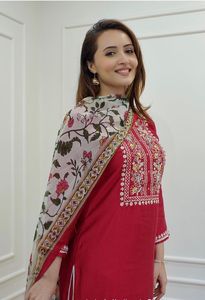 Directo de fábrica de suministro de diseñador de 3 piezas Kurti Pant Dupatta para bodas y festivales desgaste de la India Export - Product Image 5