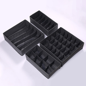 Gran oferta de Material Oxford, organizador de ropa apilable, caja de almacenamiento de pantalones, ropa interior, sujetador, calcetines, compartimento, organizador de armario - Product Image 5