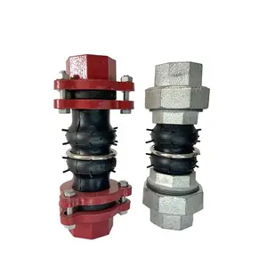 factory direct sale rubber joint Union EPDM Thread Connected Pipe Coupling Sphere Rubber Expansion Joints