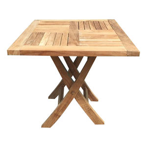 Lifepursue Table pliante en <span class=keywords><strong>teck</strong></span> birman massif pour bateaux, camping, caravanes meubles de jardin de patio extérieur - Product Image 1