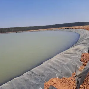 झिल्ली तालाब लाइनर यूवी प्रतिरोधी अभेद्य Pva एचडीपीई चीन Geomembrane बैग बिक्री काले निविड़ अंधकार मछली पूल सतह तकनीकी