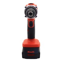 Perceuse sans fil 21V à moteur à balais, mandrin à trois griffes, double vitesse, régulation de vitesse progressive, tournevis électrique pour usage domestique