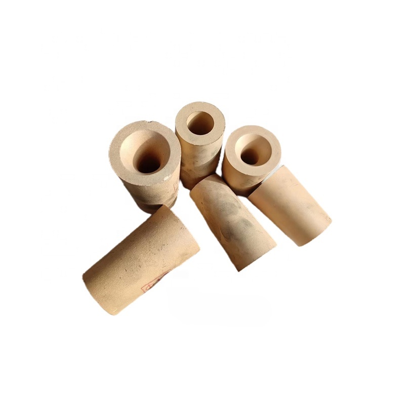 ZrO2 Zirconia Nozzle Insert For Continuous Casting