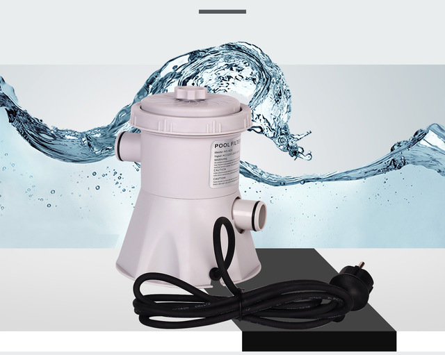 ICEGALAX  300 Gallon 110V Filter Pump with Quick Replaceable Pleated Filter 110V  for Swimming Pool