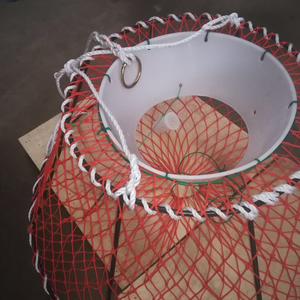 Trampa redonda para pesca, olla de camarón fuerte para aguas profundas - Product Image 6