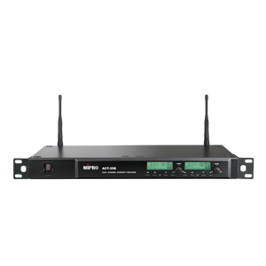 MIPRO Heavy Duty Robust Dual Channel UHF Receiver Providing Reliable Signal For Church With Antenna Diversity Clear Audio - Product Image 1