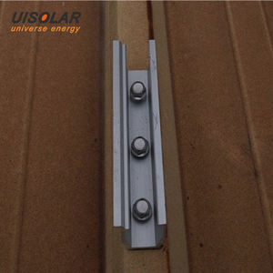 UISOLAR <span class=keywords><strong>Rail</strong></span> de montage <span class=keywords><strong>solaire</strong></span> court, <span class=keywords><strong>rail</strong></span> en aluminium <span class=keywords><strong>solaire</strong></span> de type U, <span class=keywords><strong>rail</strong></span> trapézoïdal pour montage <span class=keywords><strong>sur</strong></span> toit, mini <span class=keywords><strong>rail</strong></span> pour système de montage <span class=keywords><strong>solaire</strong></span> - Product Image 5