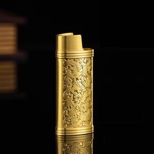 Funda Protectora de Metal para Encendedores <span class=keywords><strong>BIC</strong></span> J5 J3 J6, Funda Reutilizable a Prueba de Viento - Product Image 1