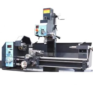 Torno de Banco Manual de Precisión, Torno de Metal Combinado con Fresadora, Torno de Banco Manual Versátil para Trabajar Metales - Product Image 3