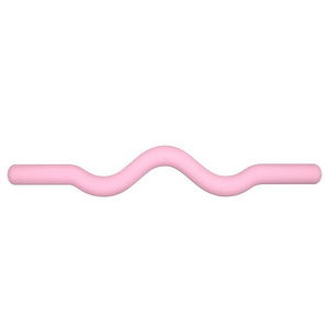 Barre de musculation XLAN 15LB/25LB, barre incurvée recouverte de silicone pour la salle de sport à domicile, musculation, entraînement physique - Product Image 2
