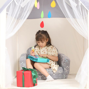 Giving Tree <b>Kids</b> <b>Sofa</b> Folding Foam Chair With Handrails For 3 Year And Above Child Reading Learning Seat - Product Image 3