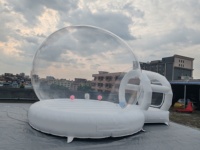 Nouvelle tente bulle gonflable transparente en PVC de la marque QY 4+2m