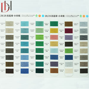 Fil à double torsion mélangé personnalisable 28S teint anti-boulochage en molleton de <span class=keywords><strong>millet</strong></span> polyester acrylique nylon PBT - Product Image 2