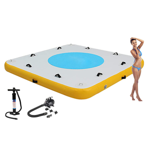 Bacino di galleggiamento gonfiabile dell'yacht dell'isola della piattaforma di galleggiamento dell'acqua gonfiabile dell'oem in <span class=keywords><strong>mare</strong></span> - Product Image 3