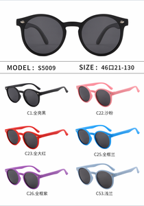 Gafas de Sol Polarizadas Unisex UV400 con Logotipo Personalizado, Montura Azul, Lentes Tácticas, Gafas para Niños y Niñas, Protección Solar - Product Image 3