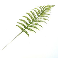Meistverkaufte 42cm Europäische Weihnachtsdekoration Glitzernde Kunststoff-Girlande Künstliche Persische Blatt-Dekoration