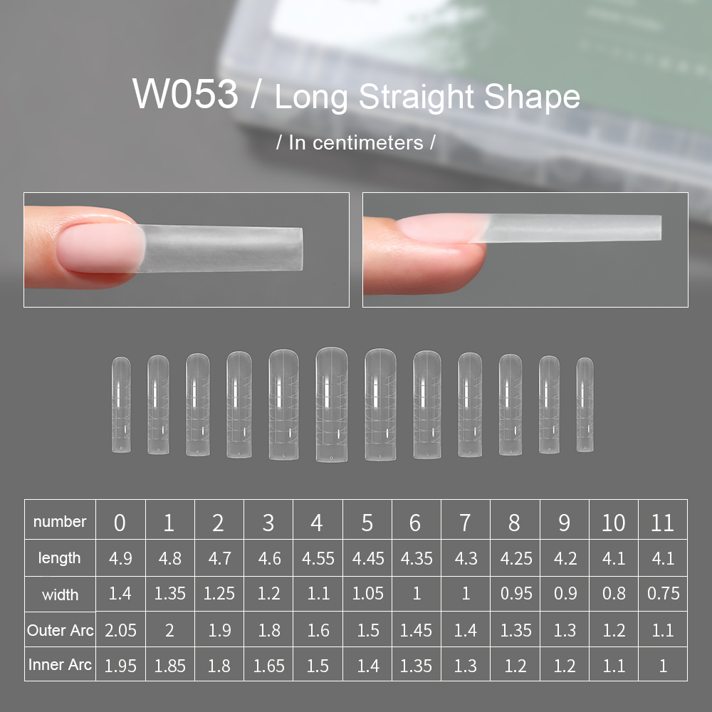 W053 cylindrique long et droit [120 pièces]