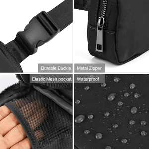 B2B Custom Sport Belts for Fitness Yoga & Running-Mother's Day Gift OEM Yoga Fanny Pack Waist Bum <b>Bag</b> Phone Holders for Gym Run - Product Image 3