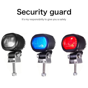 Feux de signalisation LED pour zone de sécurité 6W 10-80V Certification E9 Rouge, Bleu et Vert XRL-1081L Feux d'avertissement LED pour la sécurité routière XRL-1081L - Product Image 5