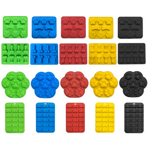 2024 grosir nampan silikon bentuk cakar kucing cetakan kue puding makanan penutup lucu untuk pembuat es krim - Product Image 3