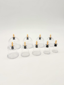 مجموعة الحجامة البلاستيكية بالتفريغ الهوائي مقاس 1.8 للعلاج الفردي للجسم كله وأداة تمديد الرقبة - Product Image 4