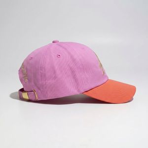 หมวกเบสบอลปักโลโก้ 6 แผง แบบ OEM สั่งทำได้ หมวกทรง Dad Hat ผ้าฝ้าย ไม่เสริมโครง - Product Image 4