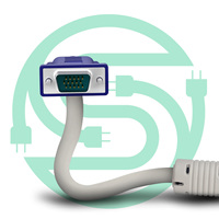 Cable Senye, Oferta Especial, Cable VGA a VGA de 1.5M, 15 Pines, Macho a Macho, para Computadora, 3+4, Revestimiento de PVC, Blindaje Combinado, para Monitor