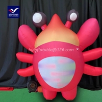 Modèles gonflables de la série Marine Life Ballon Globe de neige Arche de tente avec danseur d'air pour une utilisation événementielle Souffleur d'air 5m Mer