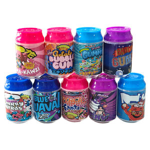 맞춤형 건조 허브 꽃 3.5g 소다 캔 플라스틱 포장 라벨 포함 100ml 플라스틱 병 식용 캔디 젤리 포장 플라스틱 병 - Product Image 5