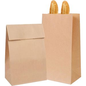 Custom Luxury Food Grade Recycled Brown Kraft <b>Paper</b> Bags Full Color Logo Printing <b>Biodegradable</b> Compostable for Candle Packaging - Product Image 1